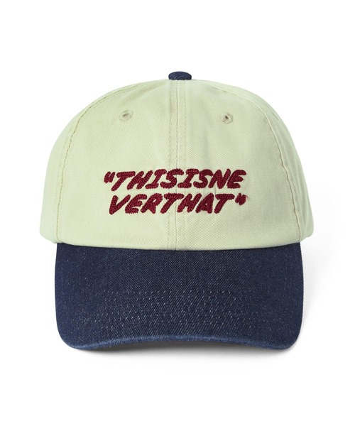 thisisneverthat ★ Visor Denim Cap キャップ 韓国人気 thisisneverthat キャップ 帽子 Visor Denim Cap メンズ