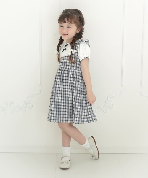 子供服 キッズ Bee 半袖 ワンピース 半袖ワンピース des 0 1 2 3 cm 