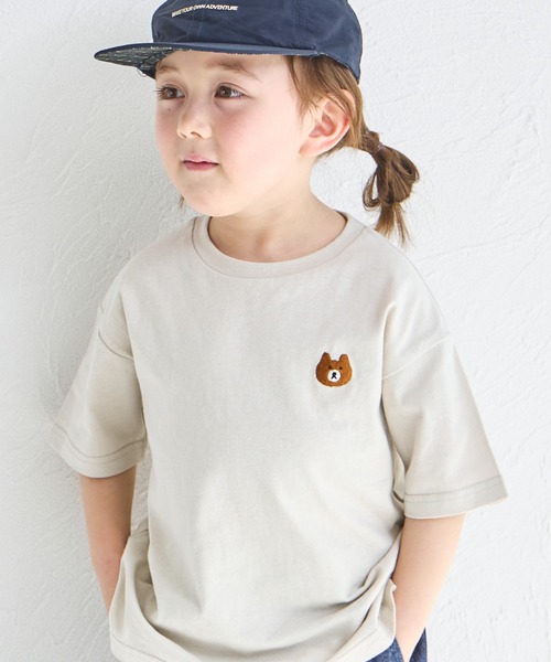 tシャツ 「綿100%」ワンポイントオリジナル刺繍 半袖Tシャツ キッズ 子供服 男の子 女の子 | pairmanon | 03