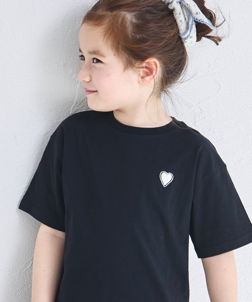 tシャツ 「綿100%」ワンポイントオリジナル刺繍 半袖Tシャツ キッズ 子供服 男の子 女の子 | pairmanon