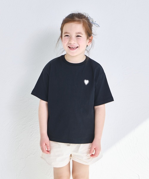 tシャツ 「綿100%」ワンポイントオリジナル刺繍 半袖Tシャツ キッズ 子供服 男の子 女の子 | pairmanon | 14