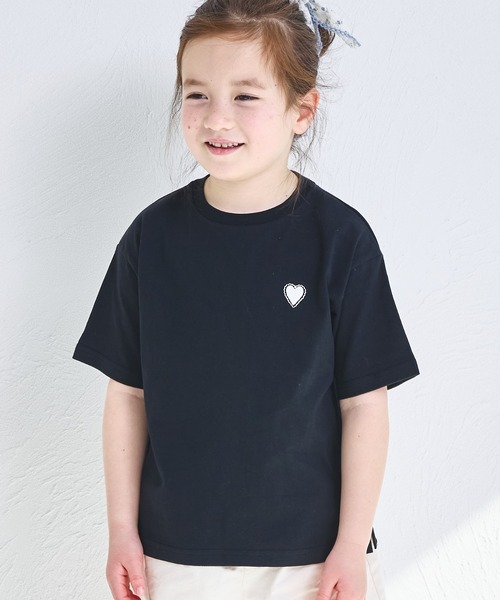 tシャツ 「綿100%」ワンポイントオリジナル刺繍 半袖Tシャツ キッズ 子供服 男の子 女の子 | pairmanon | 18
