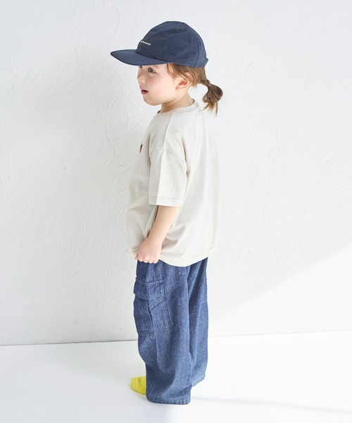 tシャツ 「綿100%」ワンポイントオリジナル刺繍 半袖Tシャツ キッズ 子供服 男の子 女の子 | pairmanon | 21