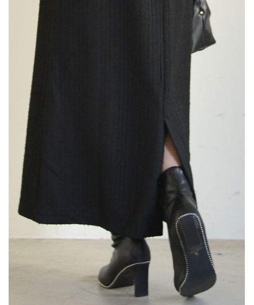 「Re:EDIT」 サロペットスカート SHORT ブラック系その他 レディース_画像5