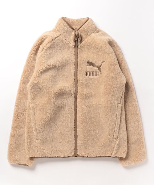 「PUMA」 ブルゾン SMALL ライトベージュ メンズ_画像4