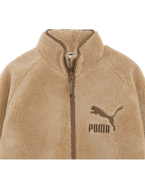 「PUMA」 ブルゾン SMALL ライトベージュ メンズ_画像6