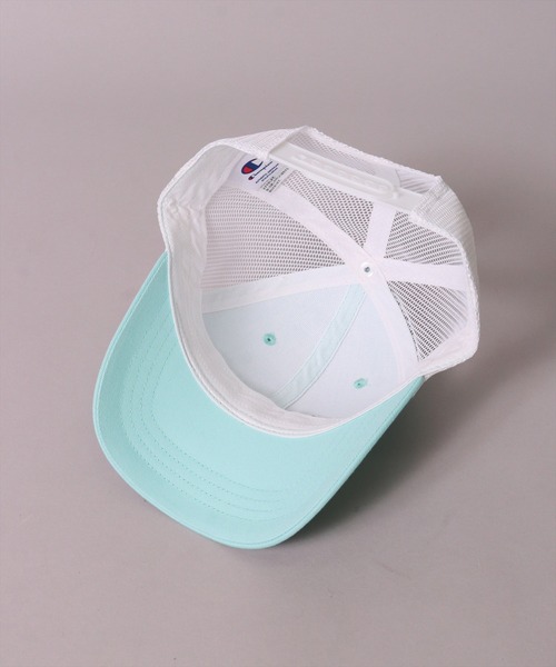 キャップ 帽子 (LF)「Champion」「キッズ」コットン ツイル ＆ デニム ブランドロゴ 刺繍 メッシュキャップ キッズ 子供 男の子 女の子 | Champion | 13