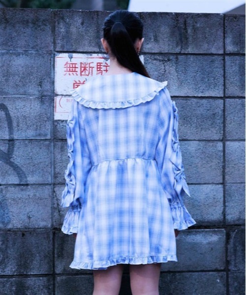 axes femme POETIQUE ワンピース メニーメニーリボンワンピース