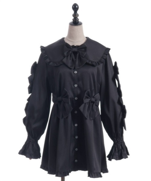 axes femme POETIQUE ワンピース メニーメニーリボンワンピース