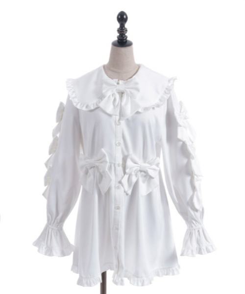 axes femme POETIQUE ワンピース メニーメニーリボンワンピース