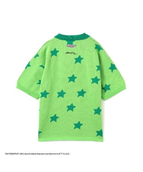 【完売品】atmos pink × Powerpuff Girls　半袖ニット 完売品】atmos pink × Powerpuff Girls 半袖ニット