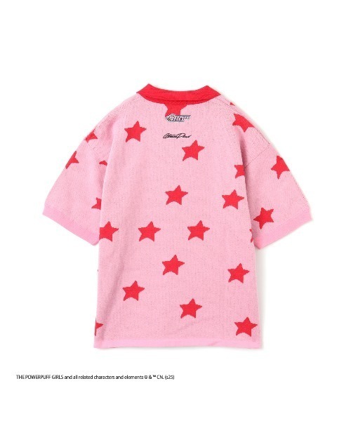 パワーパフガールズ atmosピンク 半袖 ニット atmos girls ニット セーター The Powerpuff Girls X pink
