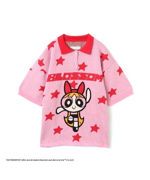 atmos girls ニット セーター The Powerpuff Girls X pink
