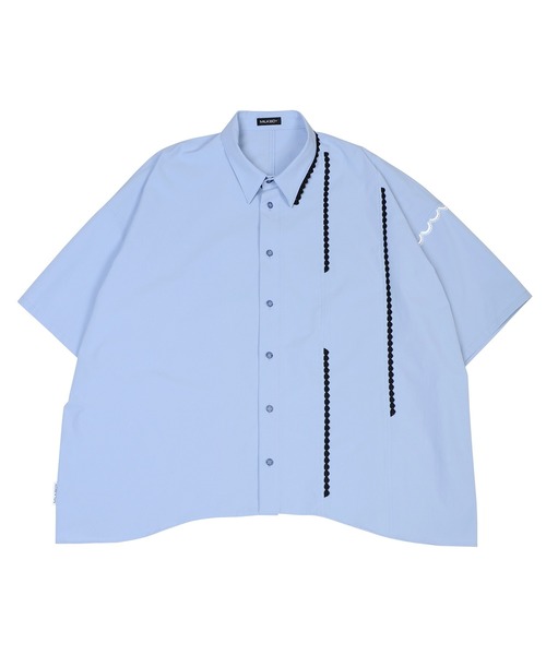 MILK BOY ミルクボーイ JACK デニムシャツ 半袖 PDSxLAND by MILKBOY］ブラザーズデニムシャツ | ALL ITEMS