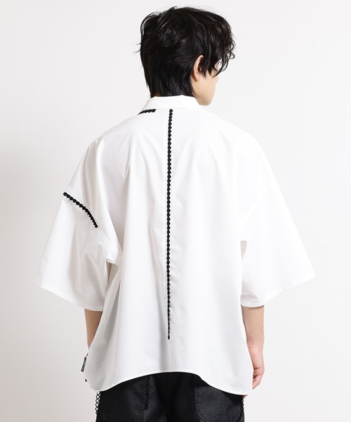 MILKBOY（ミルクボーイ） シャツ LACE LACE シャツ メンズ レディース