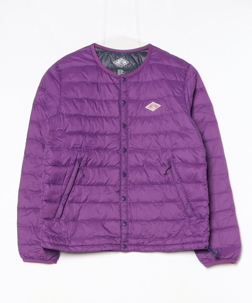 Danton（ダントン） ワンポイントダウンジャケット 36 パープル