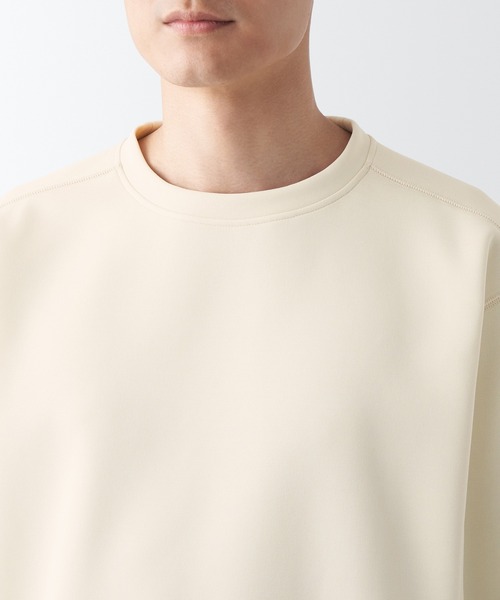 [ Muji Ryohin ] трикотажный джемпер с длинным рукавом X-SMALL слоновая кость женский 
