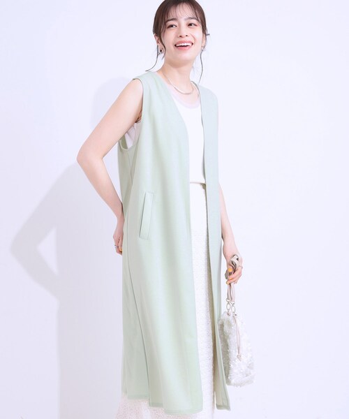 SHOO・LA・RUE（シューラルー） ベスト ジレ 旬を取り入れながら体型