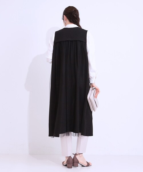 SHOO・LA・RUE ベスト ジレ 旬を取り入れながら体型カバー