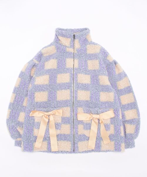 merry jenny（メリージェニー） ブルゾン FREE パープル レディース