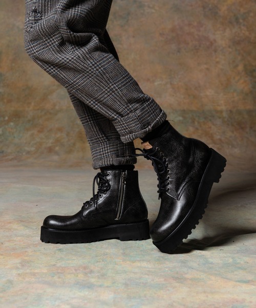 glamb（グラム） ブーツ 0 ブラック メンズ : ZOZOTOWN Yahoo!店