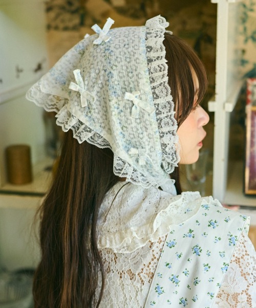 アトリエピエロ バブーシュカ marble 小物 ロリータ 髪飾り ATELIER