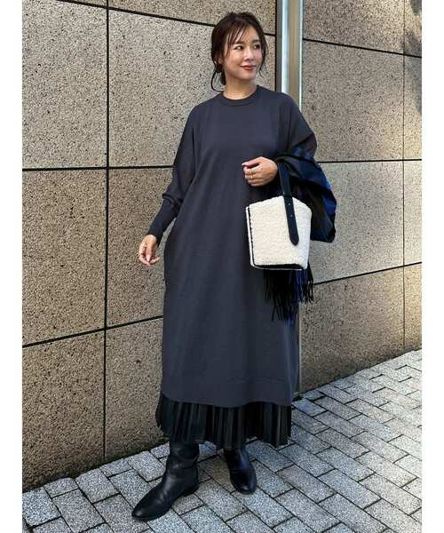 ハンズオブクリエイション新品タグ付きざっくりニット　ブラック ハンズオブクリエイション新品タグ付きざっくりニット ブラック Hands