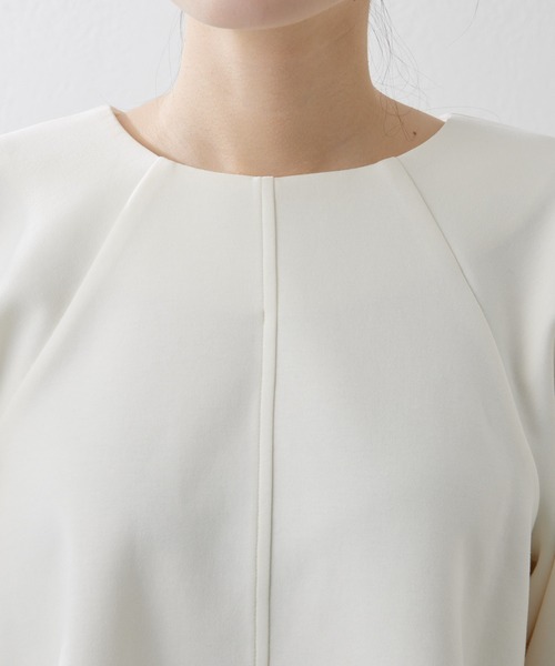 「THE PAUSE」 長袖カットソー FREE オフホワイト レディース_画像6