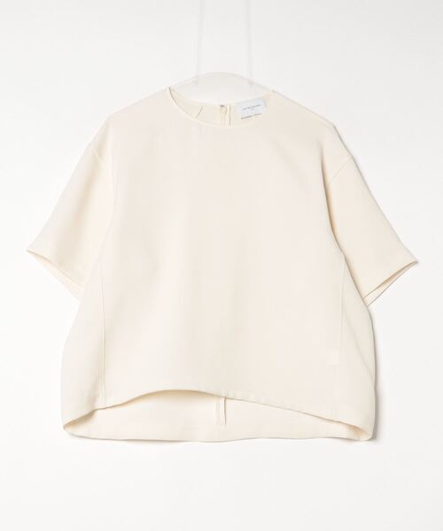 「UNITED ARROWS」 半袖ブラウス 38 オフホワイト レディース