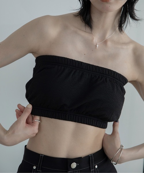 MAGISAID ベアトップ・チューブトップ チューブトップ ベアトップ ショート丈 : ZOZOTOWN Yahoo!店