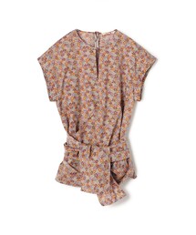 BACCA（バッカ） ブラウス シャツ サマーリバティ コットンリボン