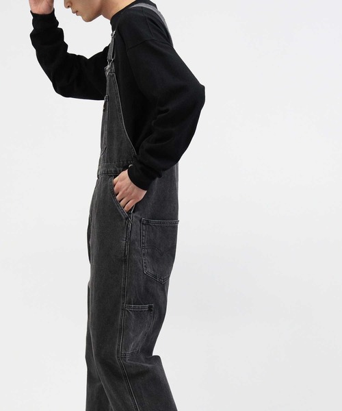 LEVI STRAUSS カバーオール L ブラック LEVI'S RED(リーバイスレッド) カバーオール ENGINEERED COAT