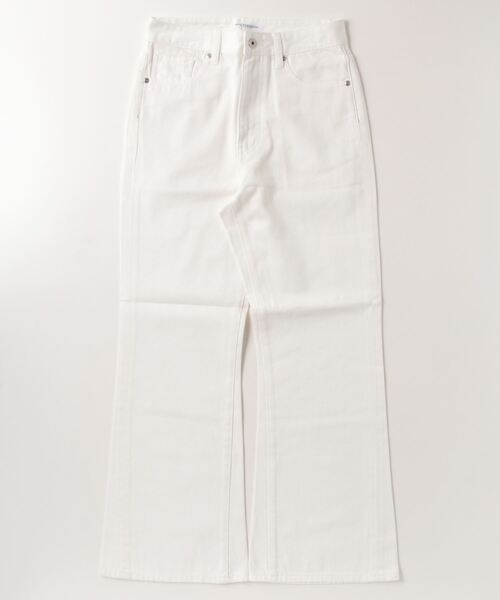 ホワイト ブーツカットデニム BEAUTY＆YOUTH UNITED ARROWS 「BEAUTY&YOUTH ARROWS」 ブーツ