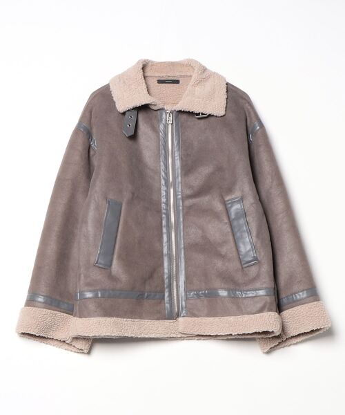 EMODA（エモダ） ブルゾン FREE グレー レディース : ZOZOTOWN Yahoo