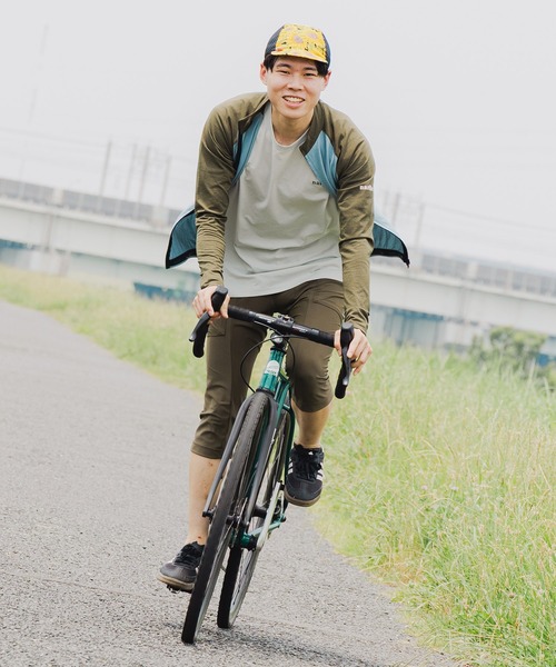 narifuri レギンス サイクルカーゴスパッツ クロップド メンズ