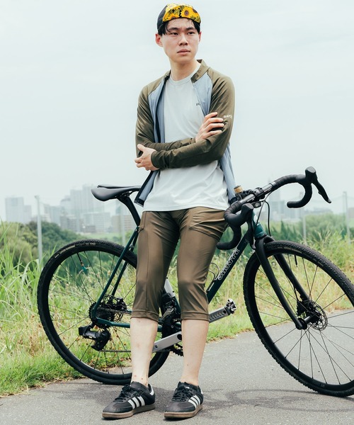narifuri ナリフリ 新品試着のみ サイクルカーゴスパッツ クロップド narifuri レギンス サイクルカーゴスパッツ クロップド メンズ