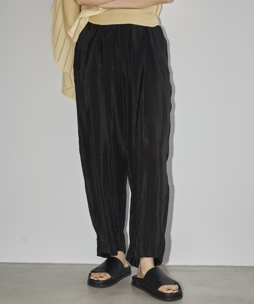 TODAYFUL」 パンツ 38inch ブラック レディース 美品❱TODAYFUL リネン  