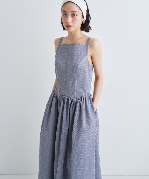 ワンピース MET DRESS Ameri（アメリ）の「AMERI×THE MET SHEER DRESS（ワンピース