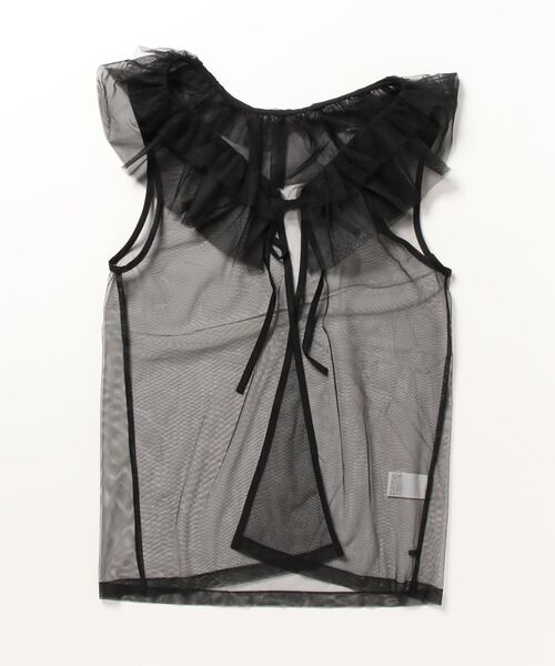 「Ray BEAMS」 ノースリーブブラウス ONE SIZE ブラック レディース