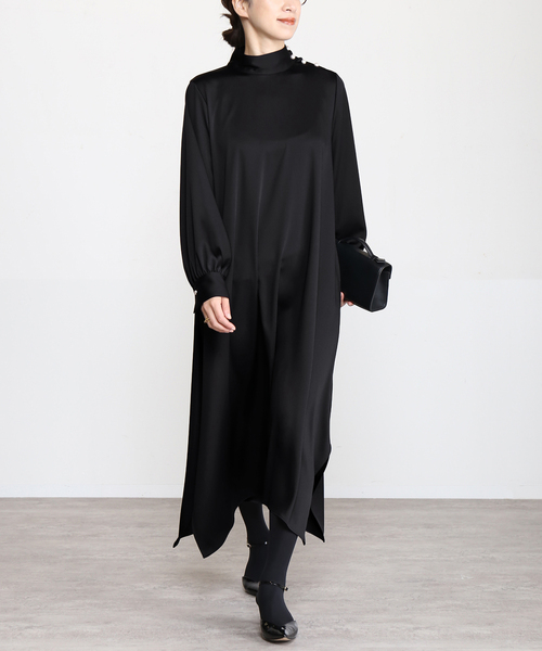 VERMEIL par iena 毛100%長袖ワンピース. Free日本製 VERMEIL par iena（ヴェルメイユパーイエナ） 長袖ワンピース FREE