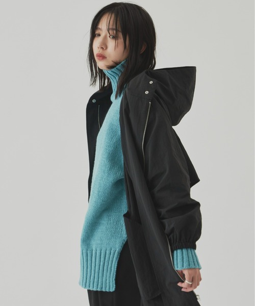 「Aunt Marie's」 モッズコート FREE ブラック レディース_画像3