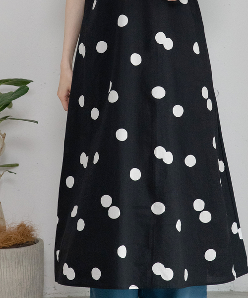 POU DOU DOU（プードゥドゥ） ワンピース ランダムドット2wayフレア