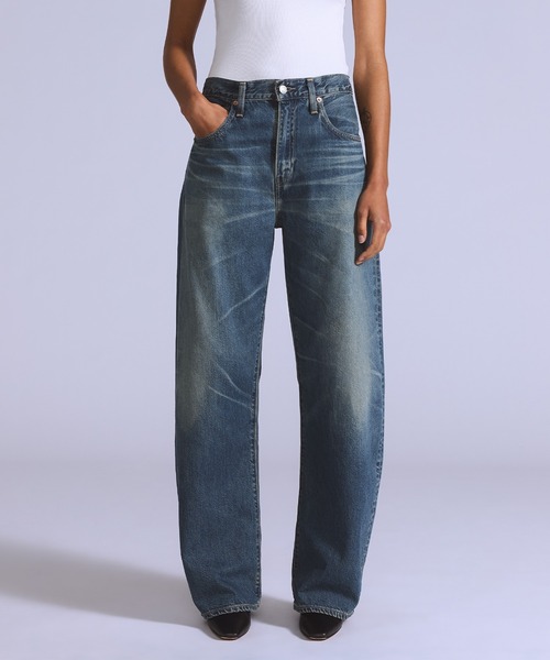 TABBICSTUDIO デニムパンツ 13.7Oz ワイドパンツ ジーンズ デニム 