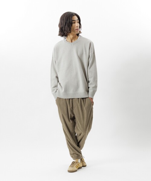 cheer札幌 コーデュロイパンツ 8Wコーデュロイ ZIPPERポートバギーパンツ | KAPITAL