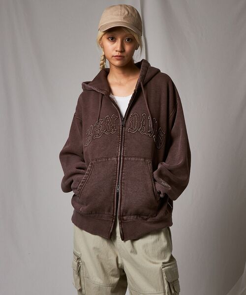 BEN DAVIS 「BEN DAVIS」 ジップアップパーカー X-LARGE