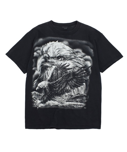 ビーファースト　初期　新品　Tシャツ　Sサイズ VINTAGE tシャツ 「USED」90's “Eagle” アニマル Tシャツ USA製