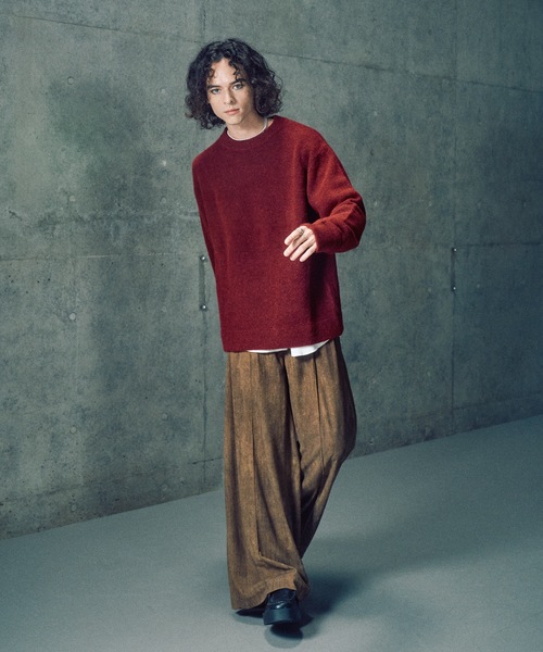 Casper John（キャスパージョン） セーター ニット Alpaca wool mix