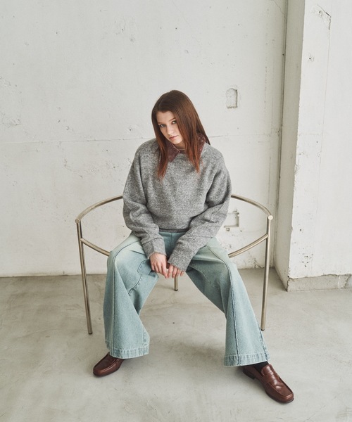 Casper John（キャスパージョン） セーター ニット Alpaca wool mix