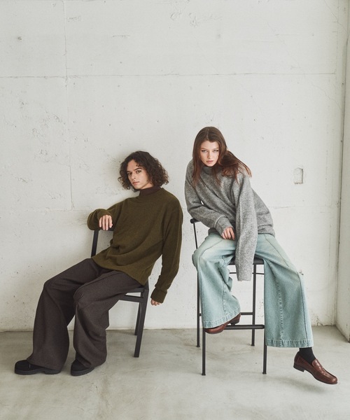 Casper John（キャスパージョン） セーター ニット Alpaca wool mix