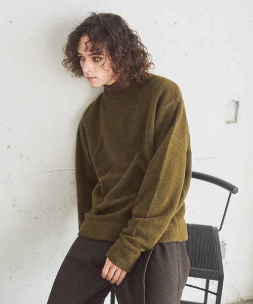 Casper John（キャスパージョン） セーター ニット Alpaca wool mix